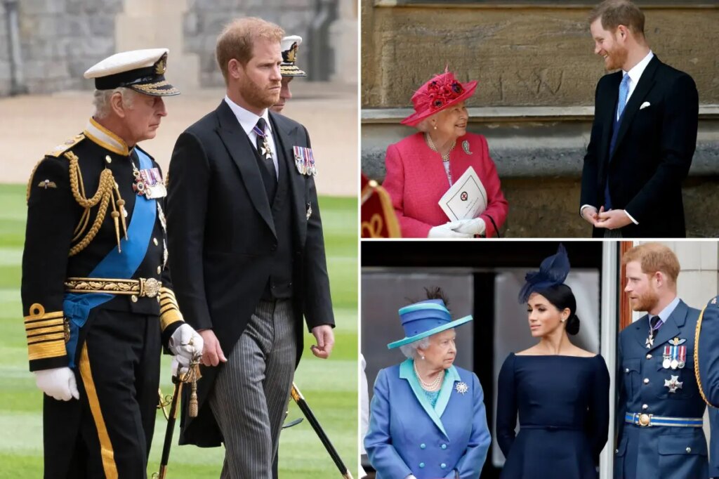 Fed-up King Charles proclaimed ‘I’m not a bank’ after Prince Harry ‘swore at him and demanded funds’: Book