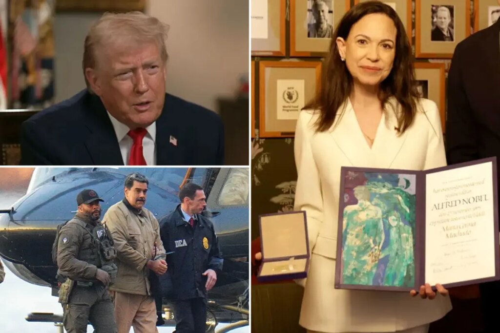 Nobel Institute shuts down talk of Venezuelan opposition leader sharing Peace Prize with Trump