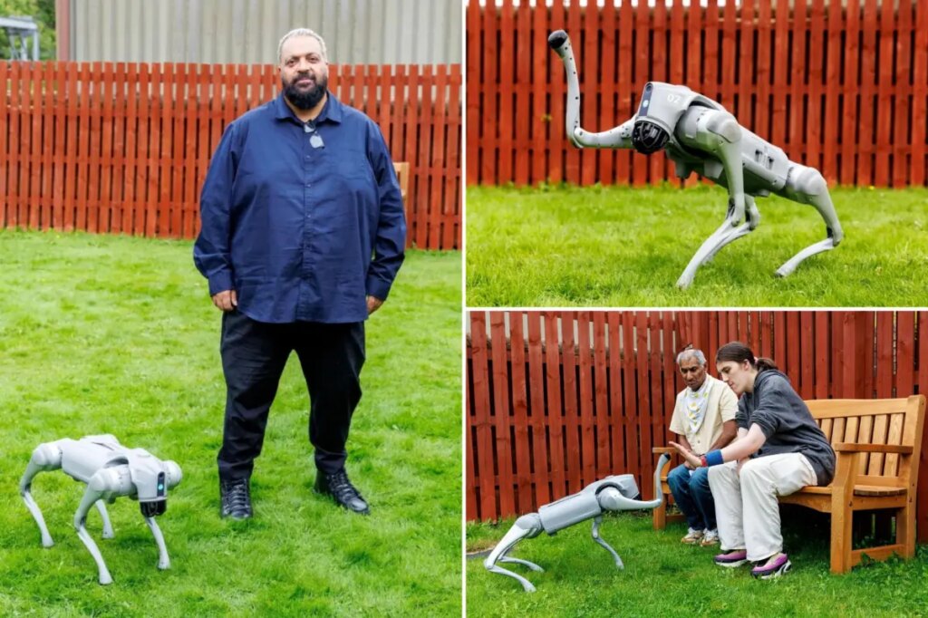 ‘Lifelike’ robot therapy dog named Snoop helps people with disabilities