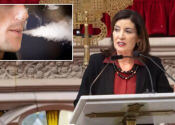 Gov. Kathy Hochul vows crackdown on illegal flavored vapes as NY market explodes with dodgy products