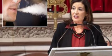 Gov. Kathy Hochul vows crackdown on illegal flavored vapes as NY market explodes with dodgy products