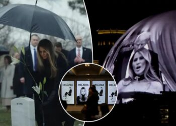 Melania Trump shows off Amazon movie at White House with black-tie screening, complete with custom popcorn tubs