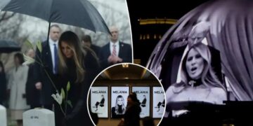 Melania Trump shows off Amazon movie at White House with black-tie screening, complete with custom popcorn tubs