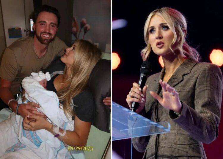Riley Gaines reveals she wraps her 3-month-old daughter in bulletproof blanket due to threats
