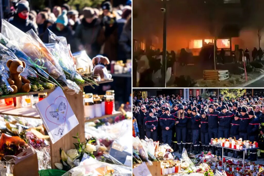 How Swiss Alpine community has banded together after deadly resort fire killed at least 40