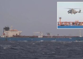 Russian oil tanker, the Grinch, intercepted as US, allies escalate sanctions crackdown