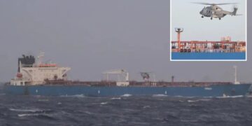 Russian oil tanker, the Grinch, intercepted as US, allies escalate sanctions crackdown