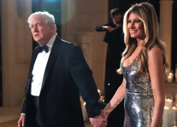 Trump calls for ‘peace on Earth’ at glittering Mar-a-Lago New Year’s Eve bash