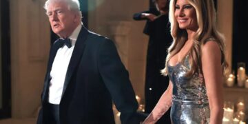 Trump calls for ‘peace on Earth’ at glittering Mar-a-Lago New Year’s Eve bash