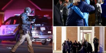 Two killed, six wounded in shooting outside Mormon church in Utah