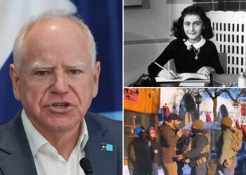 Tim Walz compares Trump’s ICE crackdown in Minnesota to Nazi occupation told by Anne Frank