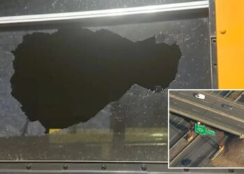 Serial rock-thrower, 40, allegedly hurls stone into bus from Jewish school, fracturing girl’s skull