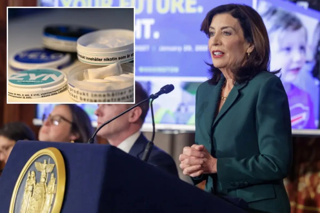 Hochul pushes new NYS tax on ZYN, nicotine products but critics are fuming