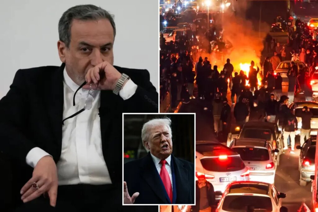 Iran’s top diplomat vows to ‘fire back with everything we have’ if US attacks over protest crackdown