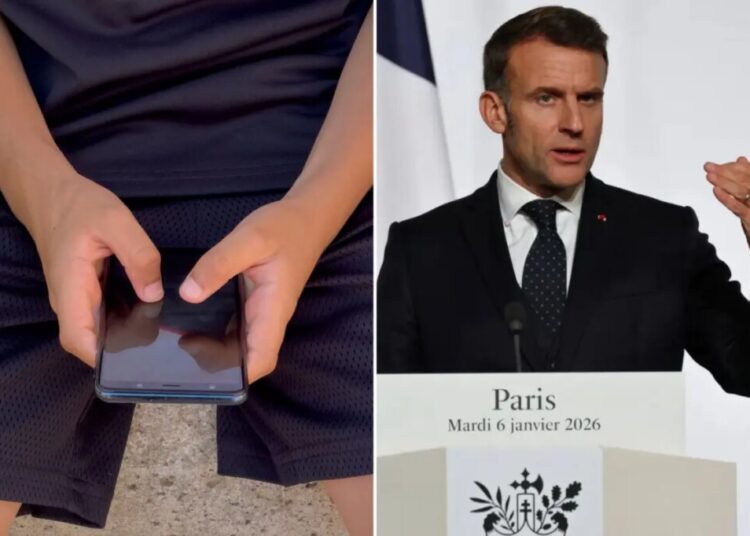 Macron pushes for fast-track ban on social media for teens