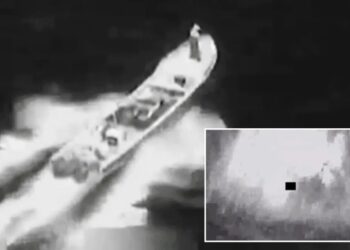 US forces strike vessel allegedly tied to narco-terror group killing 2 as crews search for lone survivor