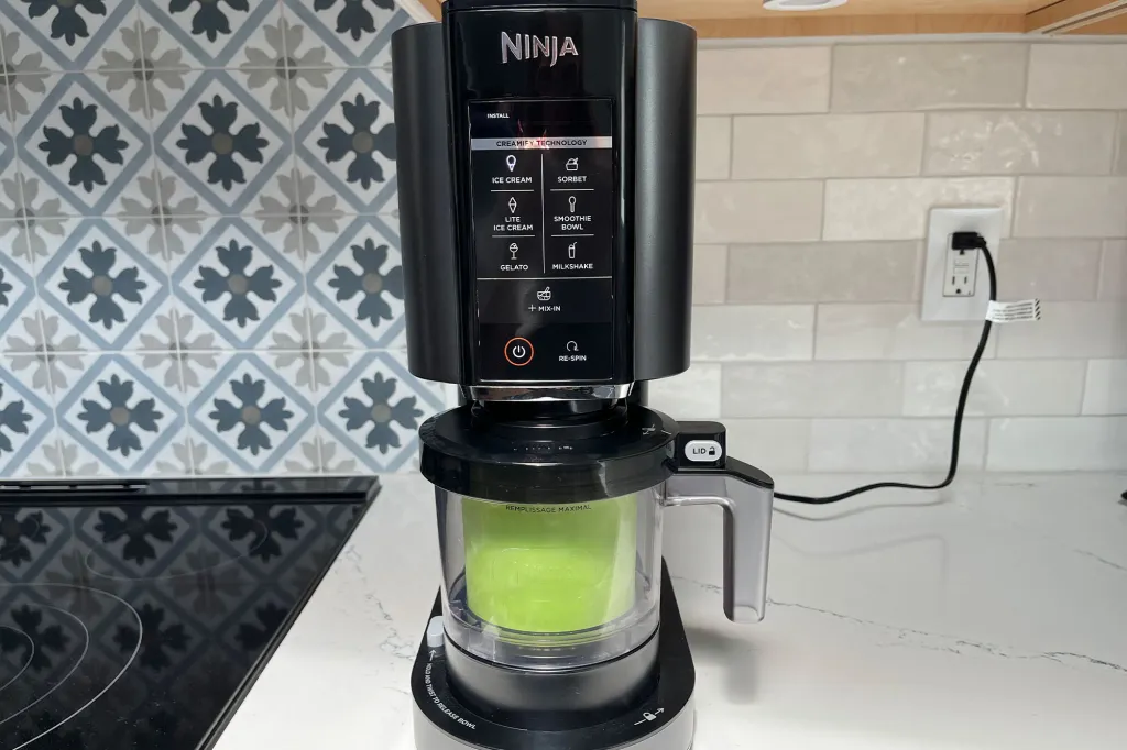 ninja creami on counter