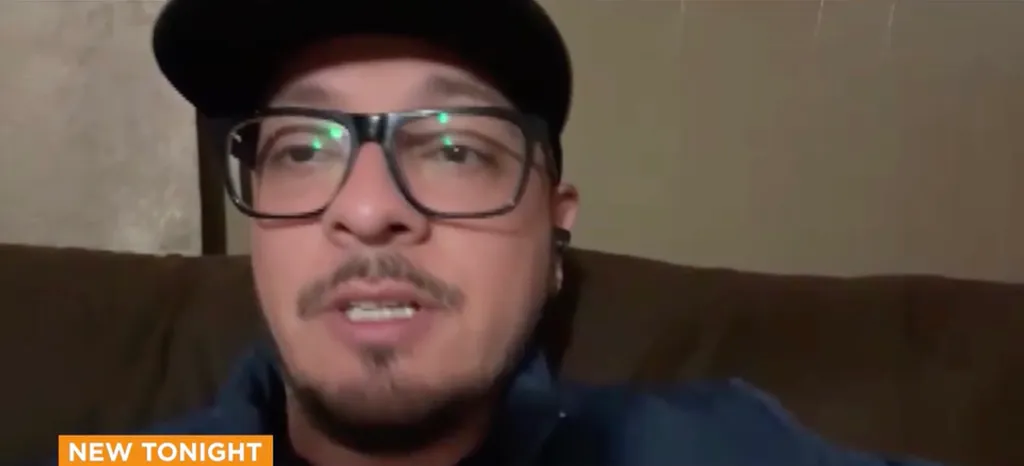 Omar Partida, son of Jose Fernando Partida, pictured in a video still.