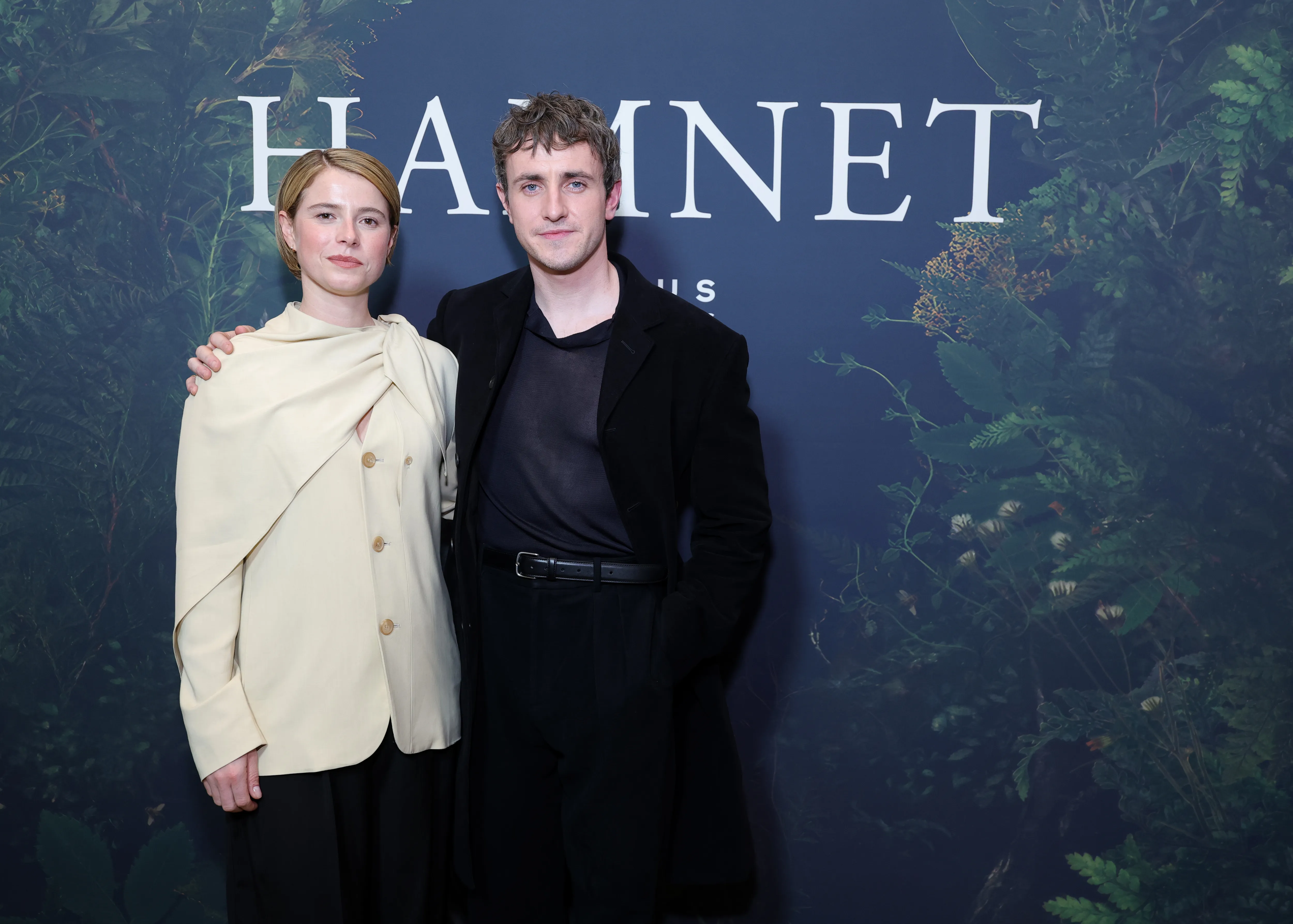 Jessie Buckley and Paul Mescal at the 