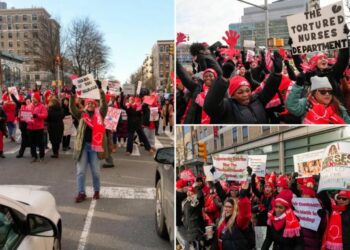 Thousands of nurses go on strike at several major NYC hospitals