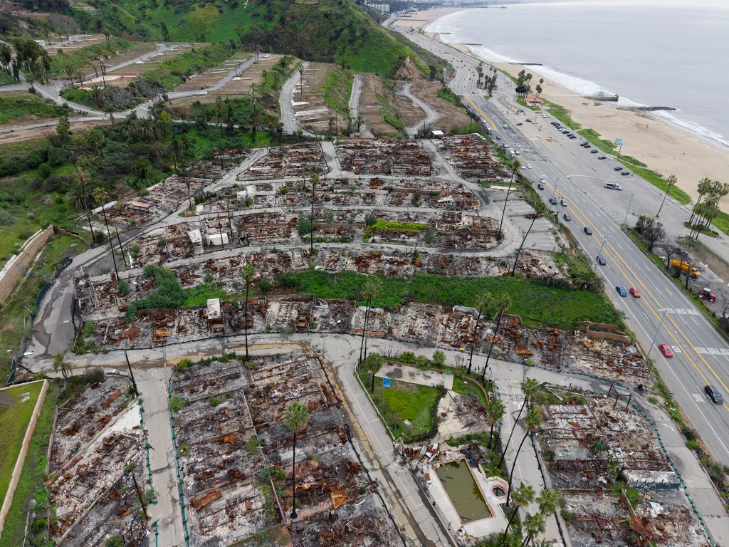Palisades residents told The Post that, even after all this time, the area resembles a “post-war Hiroshima.”