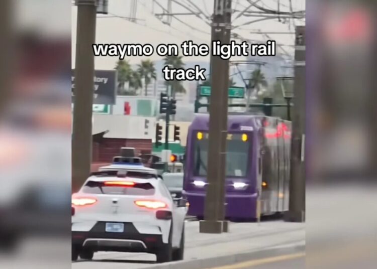 Video Shows Passenger Bail From Waymo in Path of Oncoming Train