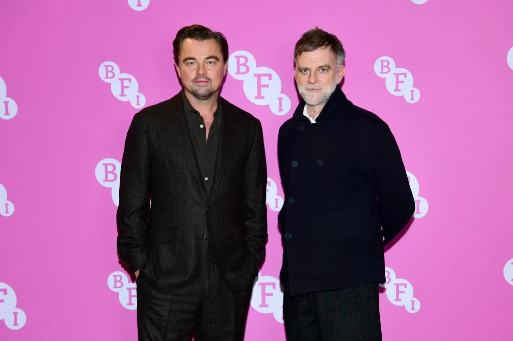 Paul Thomas Anderson and Leonardo DiCaprio in conversation at BFI Southbank.
