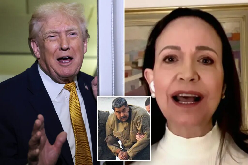 Venezuelan opposition leader declares she would love to ‘personally’ give Trump her Nobel Peace Prize: ‘It was impossible to achieve what he has’