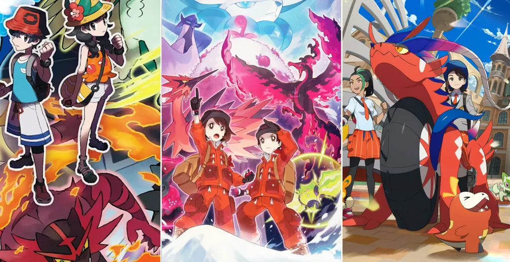 Pokémon Generation Timeline