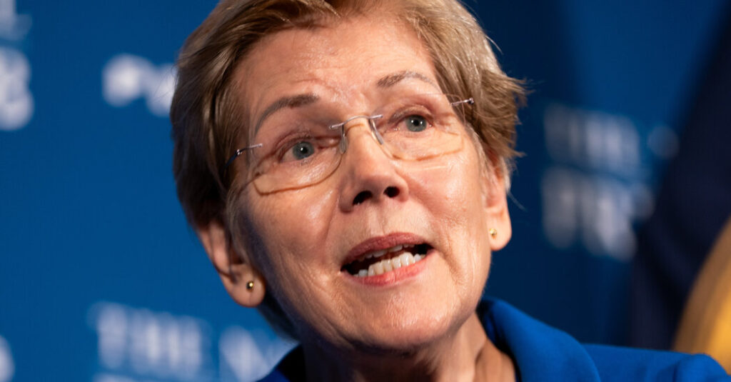 With Democrats at a Crossroads, Elizabeth Warren Urges a Left Turn
