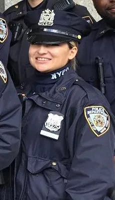 Police Officer Dannah Battino in uniform.