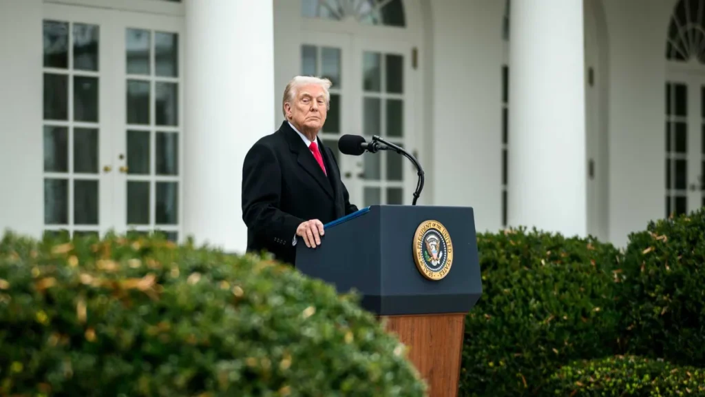 Jon Stewart mocks Trump for briefing slip up and warns admin has made ‘tough bet’