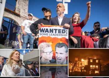 Abandoned and angry Palisades residents mark fire anniversary with reckoning