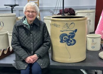 Nebraska woman’s rare crock sells for $32K on her 91st birthday