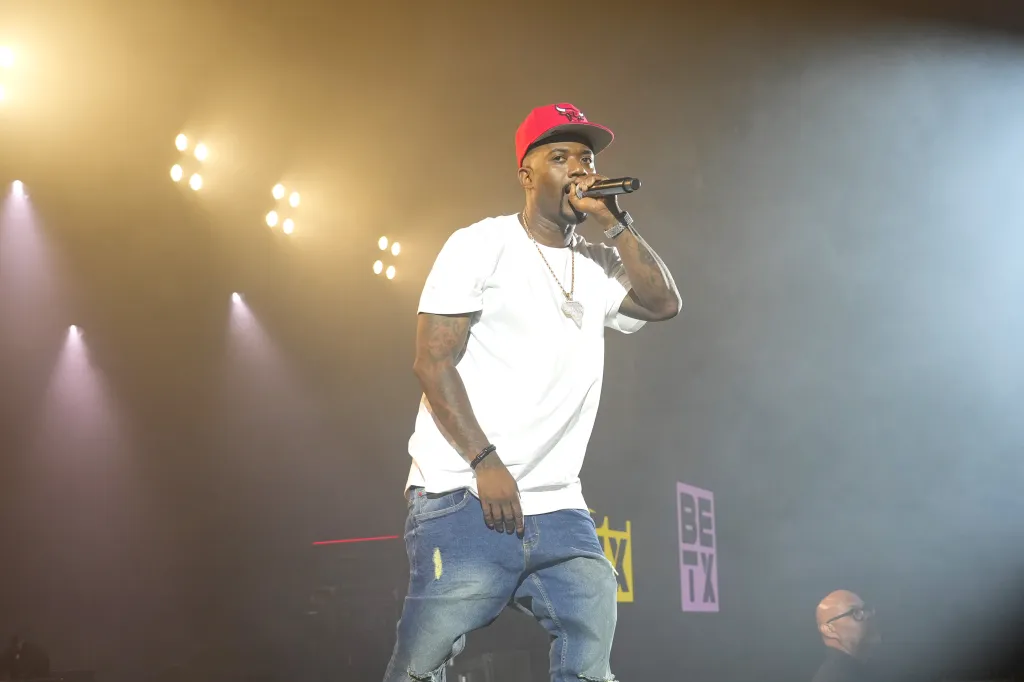 Ray J speaks on the BETX Main Stage at the 2024 BET Experience Fan Fest.