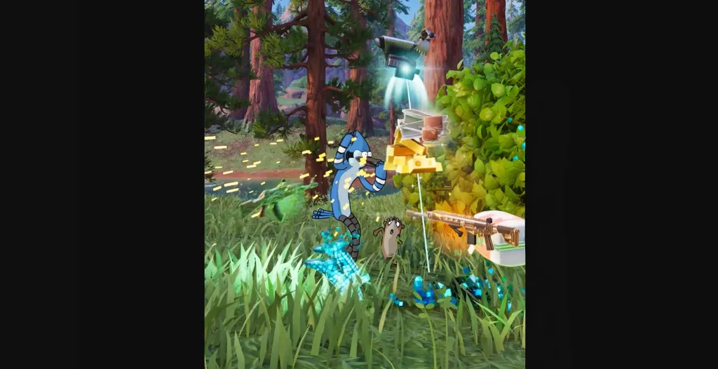 Regular Show Fortnite Gameplay