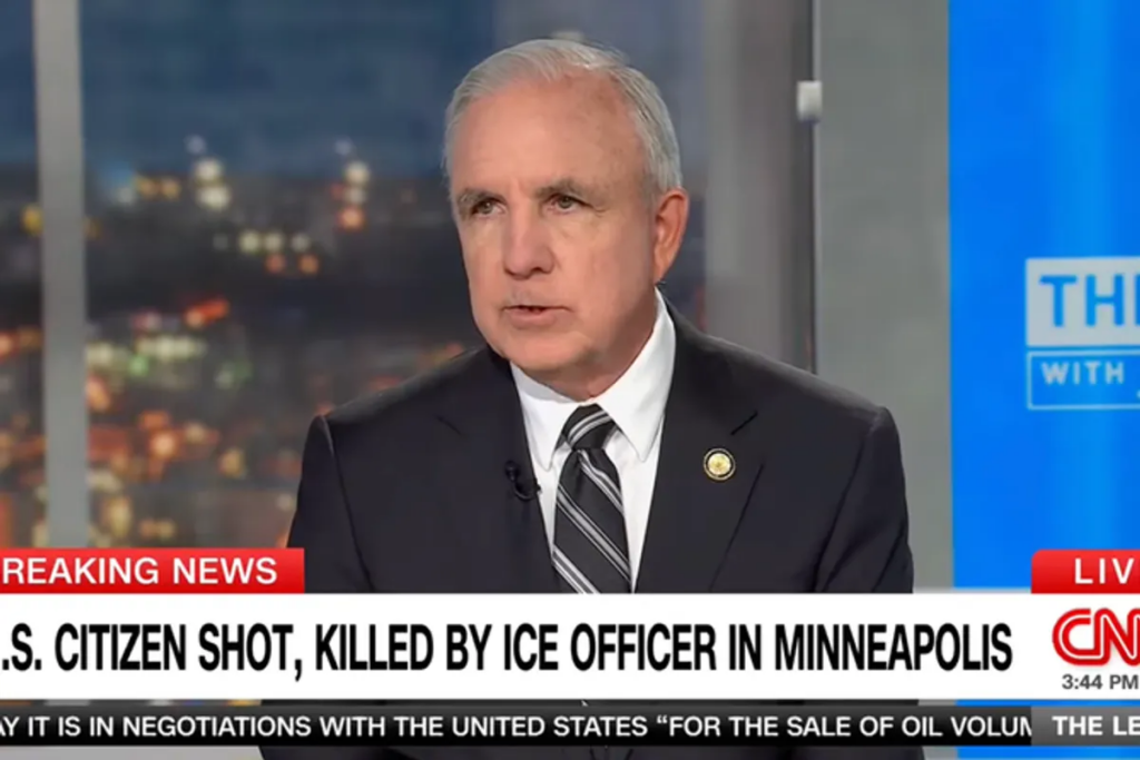 ‘Those are disturbing images’: MAGA Republican taken aback by video of ICE shooting