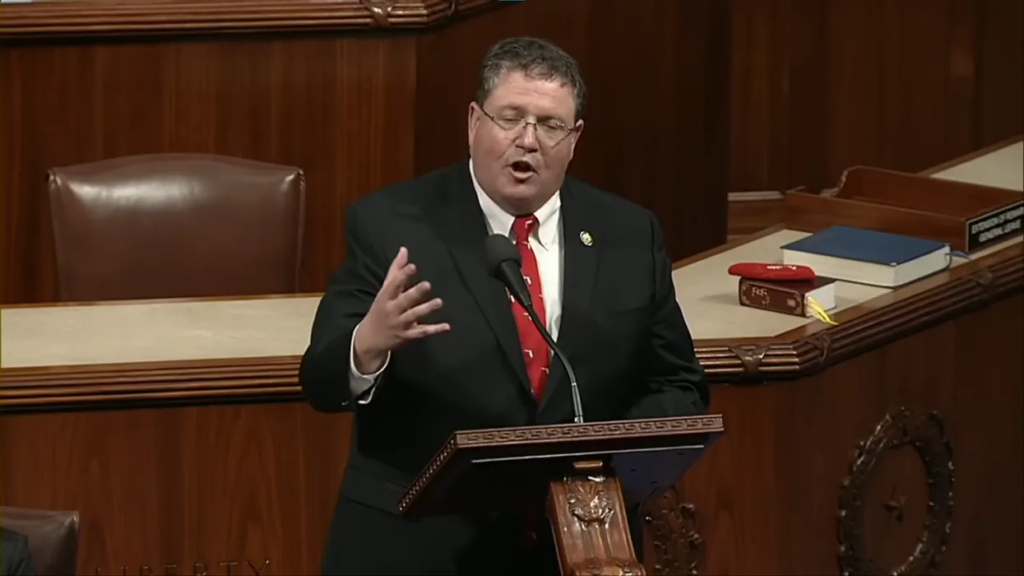 ‘Gaslighter’: MAGA lawmaker loses it when called out on 2nd Amendment hypocrisy