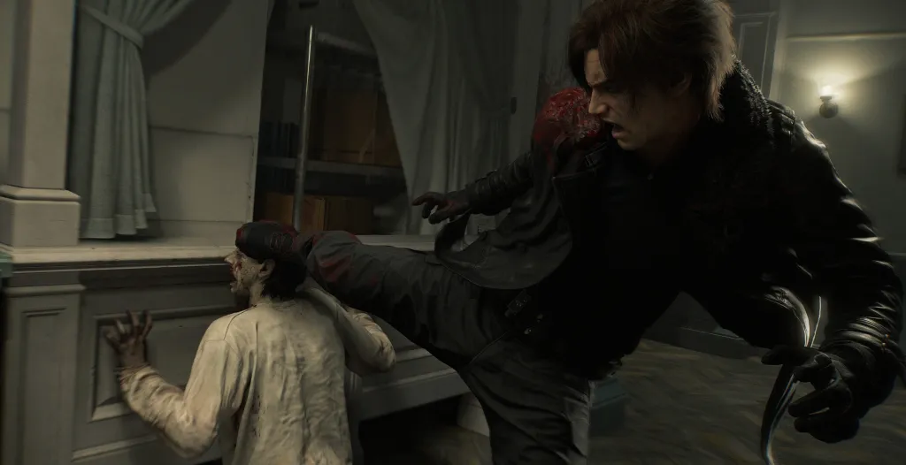 Resident Evil Requiem Leon Gameplay