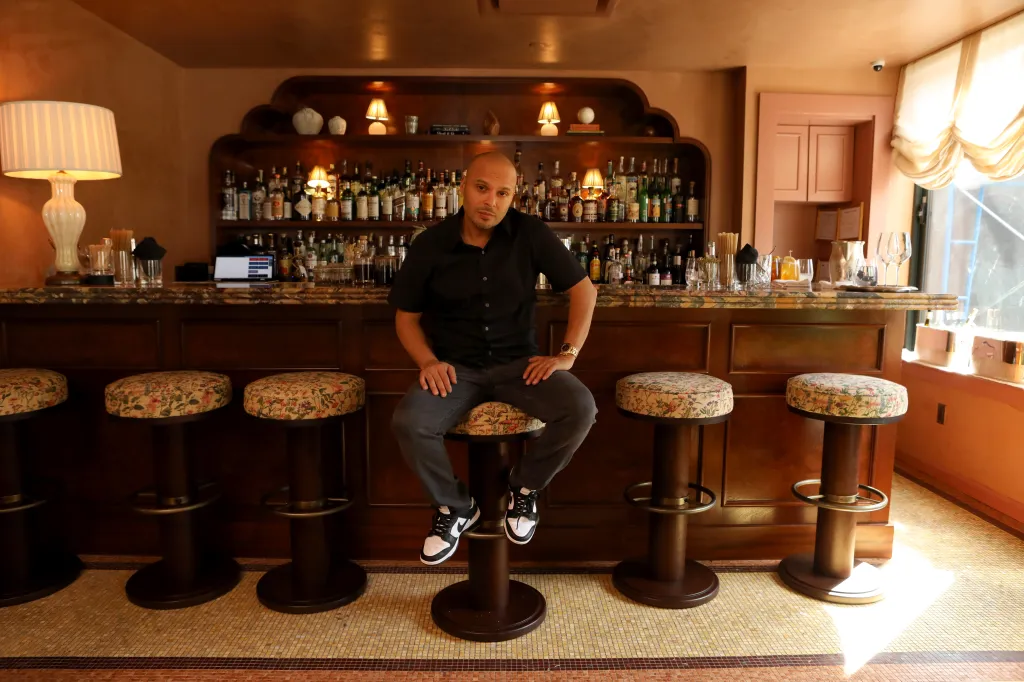 Richie Akiva at The Ned in the former Nomad Hotel in Manhattan.