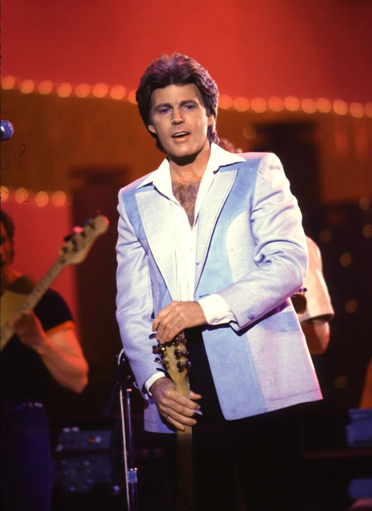 Rick Nelson performing on the TV show