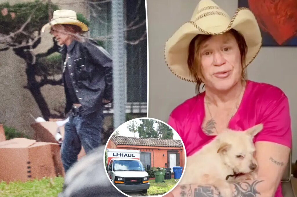 Mickey Rourke denies any involvement with ‘humiliating’ $100K GoFundMe as he faces eviction