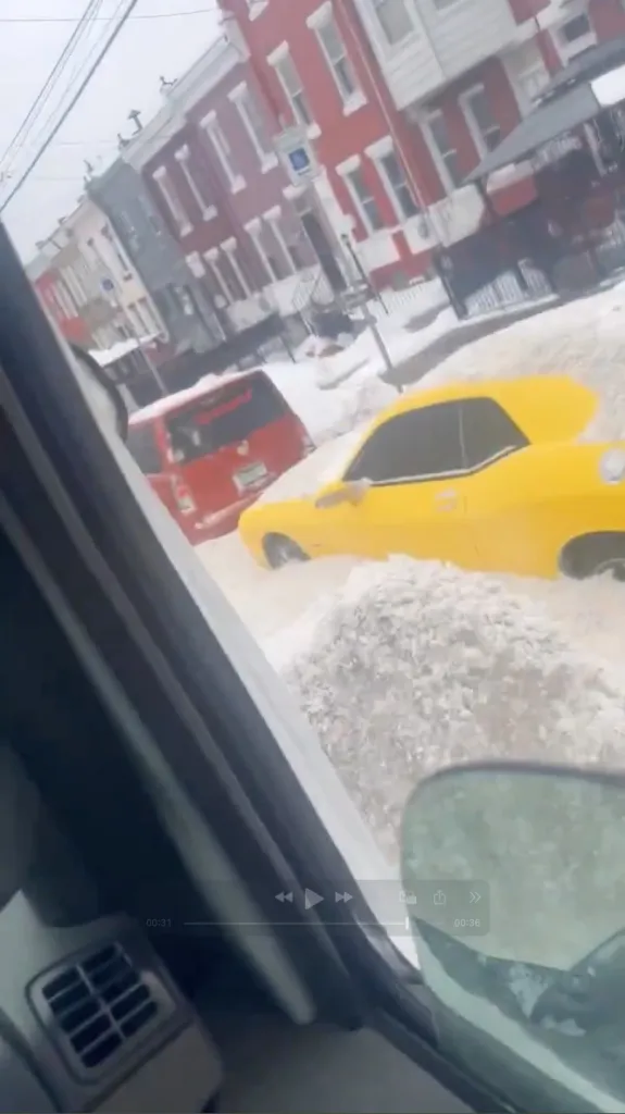 City officials were made aware of the video and knew the identity of the driver, but said they were handling the matter internally, according to NBC Philadelphia.