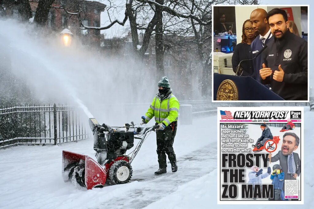 NYC schools closed Monday due to snow storm, all students will do remote learning, Mamdani says