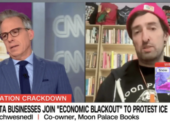 Jake Tapper exasperated as store owner refuses to back off ICE ‘concentration camp’ claim