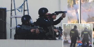 3 officers killed in gang uprising as inmates riot at hellish Guatemalan prisons