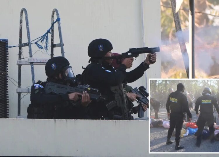 3 officers killed in gang uprising as inmates riot at hellish Guatemalan prisons