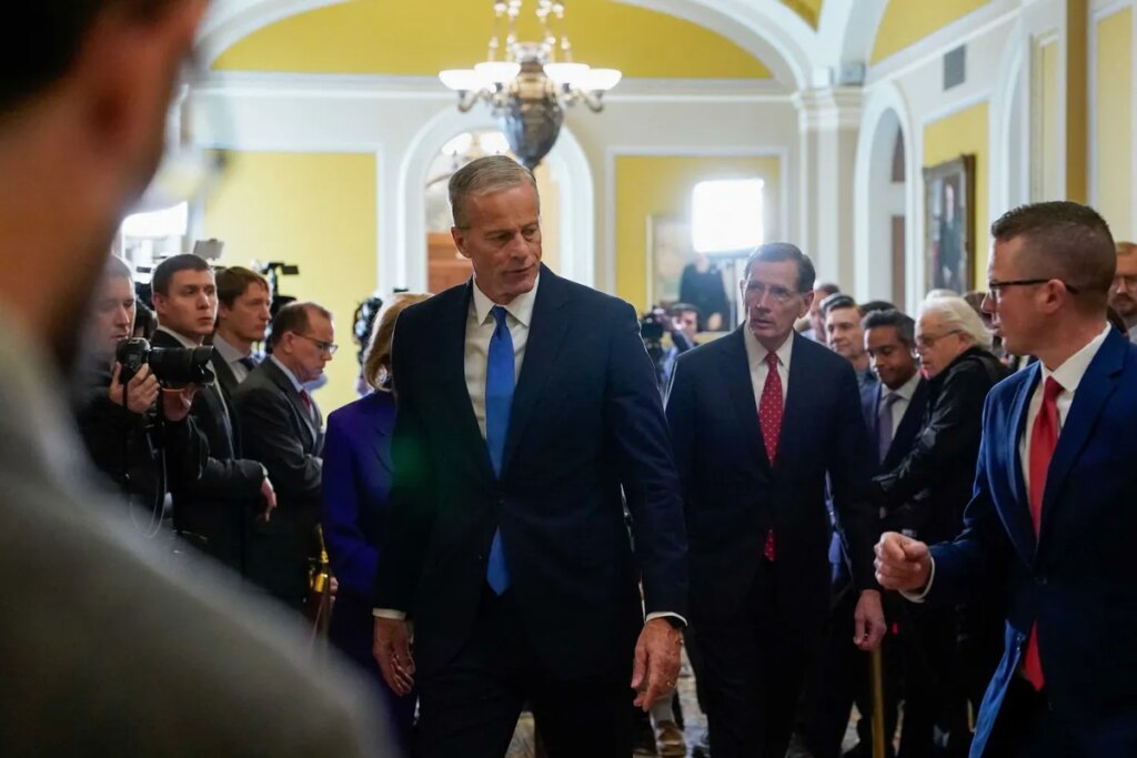 Vance casts tie-breaking vote as GOP caves to Trump’s pressure campaign on war powers