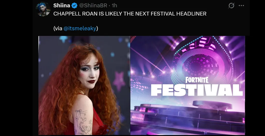 ShiinaBR Fortnite Festival Leak
