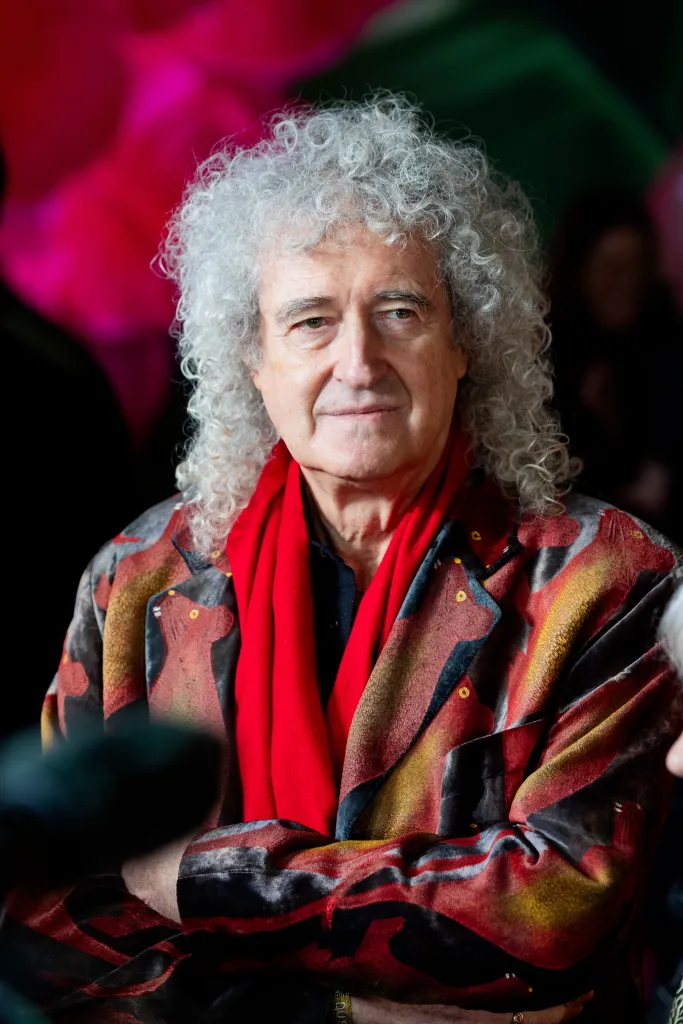 Brian May attends the Cirque du Soleil 